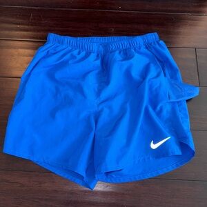 Blue Nike Running Shorts 5” Lined